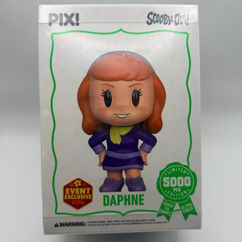 Thrilljoy Scooby-Doo Daphne 2026 Event Exclusive LE 5000 Sealed Figure
